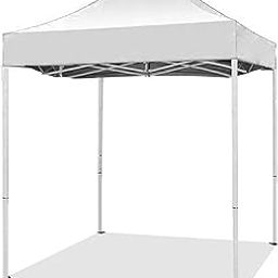 The Summer 2x2 Mtr/6.5x6.5 feet Popup and Foldable Waterproof Canopy Tent with 4 Side Open, Instant Outdoor Shelter for Outdoor Garden,Event, Picnic, Lawn, Terrace & Promotional (White)-image-50