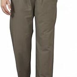 Men’s Formal Cotton Pants, Pure Cotton, Elastic Waist with Drawstring, Formal & Lounge Wear-picture-56