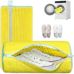 2-in-1 Shoe Wash & Protect Bag – Durable Chenille Fabric Shoe Cleaner for Washing Machine Use-image-51