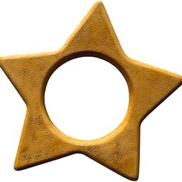 Beebox Wooden Baby Teether – Natural Non-Toxic Teethers (Star1)-image-93
