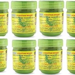 Hongthai Herb Inhaler Traditional Thai Compound Herbal Inhaler Pack Of 8-25