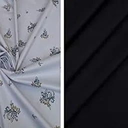 Pri & Su CottLinns Combo of Cotton Printed Shirt Fabric 900041 & Trouser 90009-picture-44