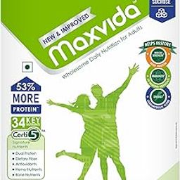 Maxvida® Balanced Nutrition Supplement for Adults BIB - 400g (Kesar Elaichi)-image-40