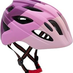 DRBIKE Kids Helmet for Boys Girls Ages 5-8, Adjustable Cycle Helmets Designed for Cycling, Skateboarding, and Other Outdoor Sports, in Vibrant Pink, Size M-19