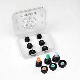 AUDIOCULAR SoftTouch Silicone Eartips for IEMs, in Ear Monitor, Earphones, Delivers Clear & Balanced Audio, 3 Pairs (S/M/L) Silicone Eartips Crafted from Rubber Silicone, Comfortable for All Day-image-86