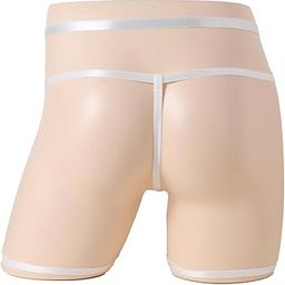 Men Thong G String Underwear Lingerie Stretchy Low Waist Crotchless Panties Multicolour-picture-39