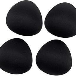 2 Pairs Female Bra Pad Inserts Push Up Sponge for Swimwear Sportwear Black Clothing Shoes & Accessories | Womens Clothing | Intimates & Sleep | Breast Forms Enhancers-image-14