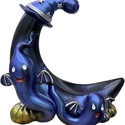 ARTISOUL® Moon Ornament Desk Multipurpose Office Figurines Crystal Ball Base Blue | Yard, Garden & Outdoor Living | Garden Decor | Statues & Lawn Ornaments-image-65