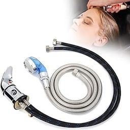 RAJCHIEF 95cm Hose Shampoo Bed head Shower Shampoo Hot & Cold Mixing Valve | Shampoo Faucet Fits Most Shampoo Bowl Or Backwash Unit | Hair Salon Accessories-27