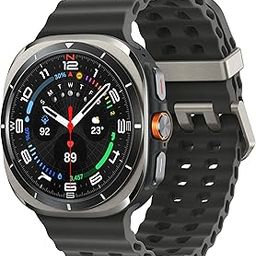 Samsung Galaxy Watch Ultra (47mm, LTE, Silver) with Upto 100h battery | 3nm Processor | Dual GPS | Quick Button/Siren | Sapphire Glass & Titanium | 10ATM & IP68 | BP & ECG Monitor |Energy Score & AGEs-15