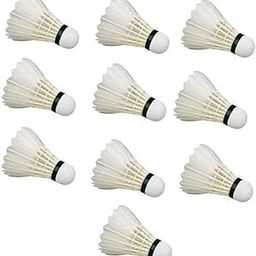 Badminton Feather Shuttle Cocks Speed Wings 10PC Box for Playing Badminton-image-50