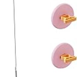 Enakshi (LABEL) Creations Boxing Reaction Ball Improve Reaction Speed with Suction Cup Base Speed Ball Pink-picture-0