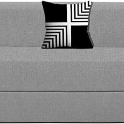 Screw & Art 4 * 6 ft Convertible Folding Sofa Bed ? Memory Foam Sleeper Modern Linen Fabric Floor Couch, Pre-Assembled with Living Room, Dorm, Guest Room, Home Office & Loft (ilght Gary)-image-56