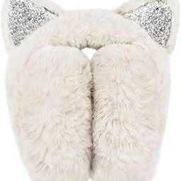 Foldable Ear Muffs for Women Cold Weather Fluffy Earmuffs Winter Warm Headband Cute Slouchy Ear Warmers-image-60