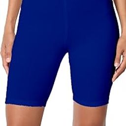 Women's Bio Wash Knee Length Fitness Workout Running Yoga Shorts-image-7