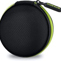 GIZGA essentials G11 Nylon Carrying Case for Headphones, Pen Drives, SD Cards (Green)-24