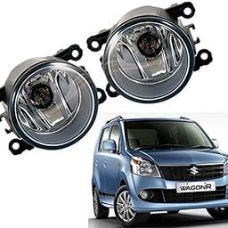 Car Styling Oem Type Wagon R Fog Lamps Bumper Light Set Of 2 Pcs. (2011-2018) With Bulb, Halogen-image-54