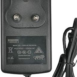 Arowana Audioglyph PED12V2 Studio Grade 12V 2 Amp Center Negative Power Supply for Guitar Processors, Pedals. preamps & Audio Noise Cancelling Shot Protection ferrite core-image-75