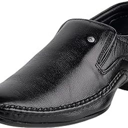 Men's Faux Leather Formal Stylish Moccasin Loafer Shoes-image-32