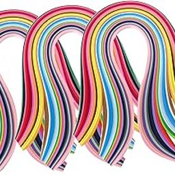 IMPRINT 10mm Quilling Strips Multicolor Color 300 Strips-28