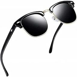 Square Black UV Protected Unisex Sunglasses-image-71