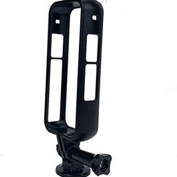 Action Pro Plastic Protective Frame Border Case and Adapter Mount Compatible with Insta 360 One X3 Action Camera Accessories (Black)-13