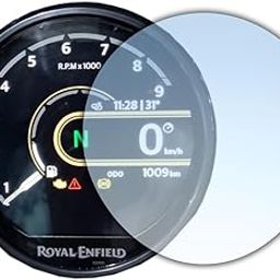 D'FENDER Protector Compatible for Royal Enfield Bear 650 Motorcycle Speedometer Display Screen Paint/Glass Surface Protection Guard (7H - Pack of 1)-image-94
