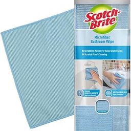 Scotch-Brite Microfiber Bathroom Wipe (Blue), Set of 1-image-13