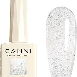CANNI HEMA FREE Glitter Nail Gel - Fairy Glitter Series Gel Nail Polish from BELLE GAGA Nail Gel Polish Soak Off LED Nail Art Starter Manicure Salon DIY at Home (8049, 9ml)-image-96