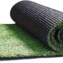 CARPET PLANET Artificial Grass Yoga mat Size-6.5x2ft for Meditation -Green-image-18