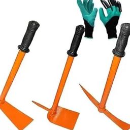 AGT Heavy Duty Gardening Tools Planting Kit, Durable Steel Planter/Gifting Tools Garden Tool Kit (4 Tools)-image-26