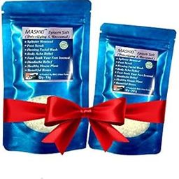 MASHKI Epsom Salt (Magnesium Sulphate) For Relaxation Muscle Relief, Relives Aches & Pain For Bathing (Buy 1 kg & get 250 grams free)-image-17