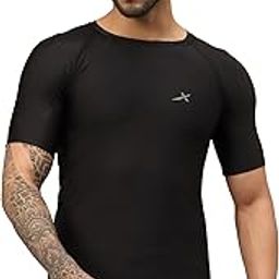 Vector X OMT-181 Unisex Adults Compression Half Sleeve Base Layer Tight Top-image-41