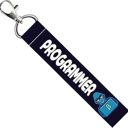Programmer Lanyard Tag with Swivel Lobster for Gift Luggage Bags Backpack Laptop Bags L X H 5 X 0.8 INCH-4