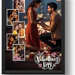 Personalized Photo Frame - 4K UV Printed Led Photo Frame | Diwali Gift, Anniversary Gift, Valentine Wedding Birthday Gift for Couple, Wife, Husband & Parents-image-14