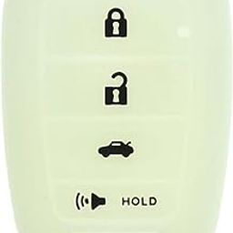 Lr Decor Bazaar Car Key Fob Protector Silicone Case Cover 4 Buttons for Honda Luminous-image-39