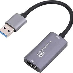 BOWONG Video Capture Card, 4K HDMI to USB 3.0, 1080P 60FPS Video Capture Device for Gaming, Streaming, Compatible with Mac OS System Windows for PS4 PS5, Nintendo Switch, Xbox One-3