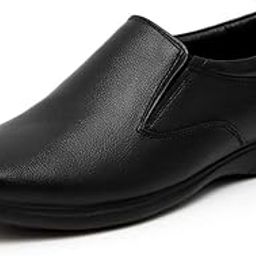 Men's Genuine Real Leather Moccasin Formal Shoes-image-8