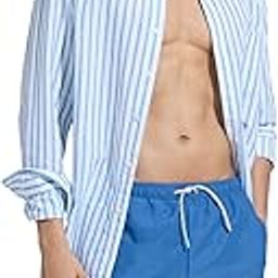 Intellidri Aqua Swim Shorts for Men with Side Pockets and Drawstring-image-42
