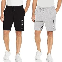 Plus Size Men's Shorts with Pocket|Casual Knit Shorts|Printed Shorts|Over Sized Shorts|(S,M,L,XL,XXL,3XL,4XL,5XL) Combo Pack of 2-image-48