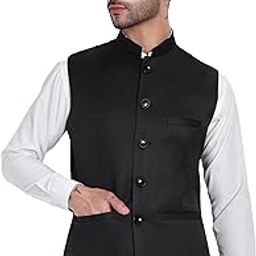 Nehru Jacket, Modi Koti for Men, Cotton Waistcoat for All Occasion: Diwali, Wedding, Ethnic, Office Party, Formal and casual Look-image-10