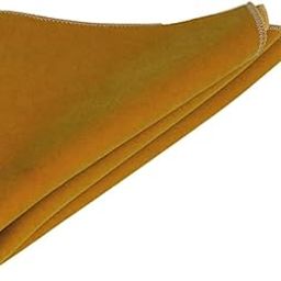Mens Velvet Golden color Pocket Square Free Size-picture-31