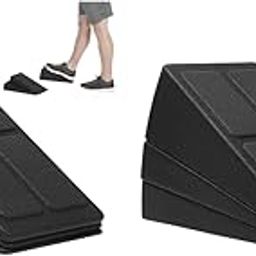 Proberos 6PCS Squat Wedge Set Adjustable Height Tilt Exercise Wedge Block Slant Board Yoga Foam Incline Platform for Squats Calf Stretches-image-42