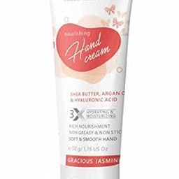 Anaaya Nourishing Hand Cream | Gracious Jasmine | Shea Butter & Cocoa Butter with Argan Oil & Hyaluronic | Non-greasy & Non Sticky | Soft & Moisturizing | Vegan & Paraben Free (50g)-17