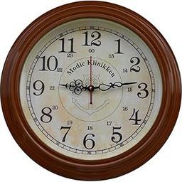 VINTAGE MART Wooden Wall Clock 16 inch Round Antique Designer Wall Clock Suitable for Home & Office Desk.Excellent Home Decor Product and Gifting Item.-image-36