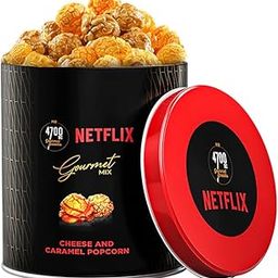4700BC x Netflix, Gourmet, Cheese & Caramel Popcorn, Tin, 75g-image-40