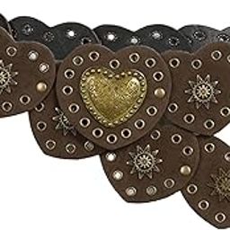 Generic Womens PU Leather Waist Belt Fashion Western Cowboy Cowgirl Belt for Dresses|Clothing, Shoes & Accessories | Womens Accessories | Belts|1 Pu Leather Belt-image-17