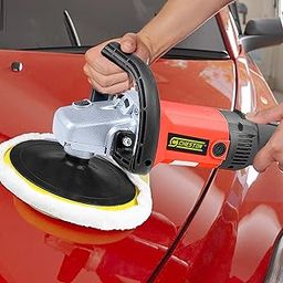 CARBINIC x CHESTON 1400W Car Polish Machine | Car Polishing Machine Ideal for Automobile Maintenance | 180mm Disc | Buffing Machine | Variable Speed Polisher | Polishing Power Tool | 600-3000 RPM-43