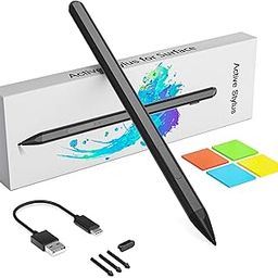 Microsoft Surface Pen - Stylus for Pro 11/9/10/8/X/7/6/5/4/3, USB-C Fast Charge, Draw or Write Like on Paper, Copilot for Go 2/3/4/Book/Laptop/Studio-10