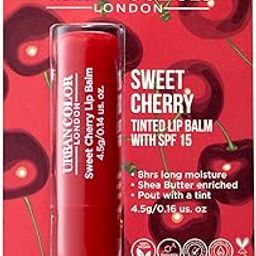 Urban Color London Tinted Lip Balm- 4.5g (Flavour- Cherry)-17